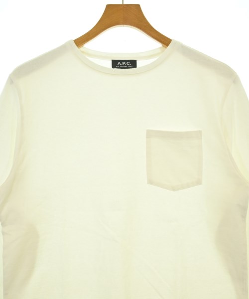 A.P.C.（アーペーセー）Tシャツ・カットソー 白 サイズ:S メンズ/2200691043043