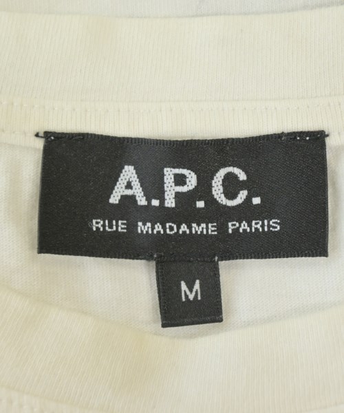 A.P.C.（アーペーセー）Tシャツ・カットソー 白 サイズ:M メンズ/2200693163084