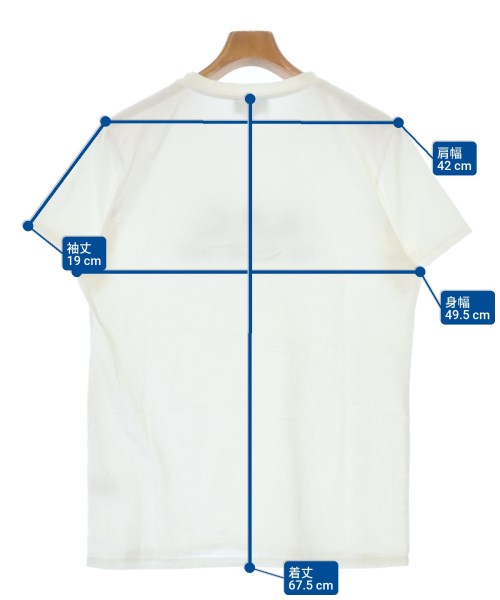 A.P.C.（アーペーセー）Tシャツ・カットソー 白 サイズ:M メンズ/2200693163084