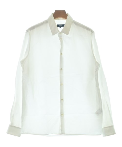 A.P.C.(アーペーセー)カジュアルシャツ 白 サイズ:41(XL位)/2200693185048