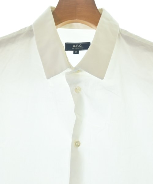 A.P.C.（アーペーセー）カジュアルシャツ 白 サイズ:41(XL位) メンズ/2200693185048