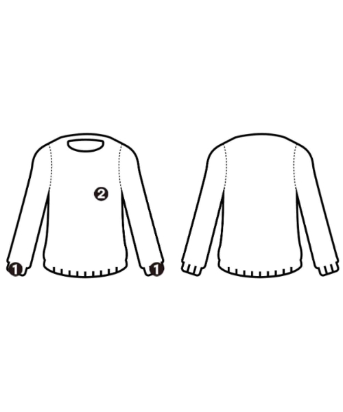 DES PRES（デプレ）ニット・セーター 黒 サイズ:S レディース/2200622853048