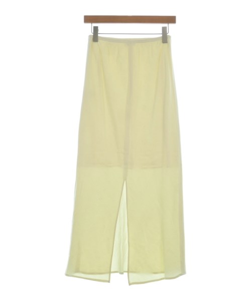 DES PRES（デプレ）ロング・マキシ丈スカート 黄 サイズ:36(S位) レディース/2200636019058