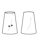 DES PRES（デプレ）ロング・マキシ丈スカート 黄 サイズ:36(S位) レディース/2200636019058