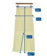 DES PRES（デプレ）ロング・マキシ丈スカート 黄 サイズ:36(S位) レディース/2200636019058