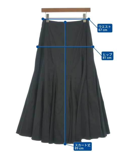 DES PRES（デプレ）ロング・マキシ丈スカート 黒 サイズ:36(M位) レディース/2200636019065