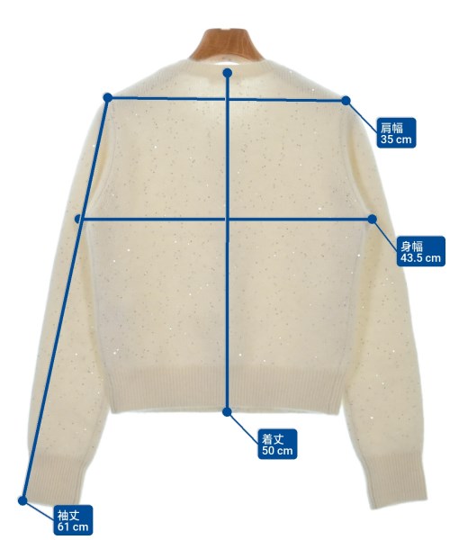 DES PRES（デプレ）カーディガン 白 サイズ:F レディース/2200636124059