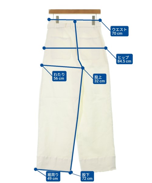 DES PRES（デプレ）デニムパンツ 白 サイズ:40(M位) レディース/2200621529166