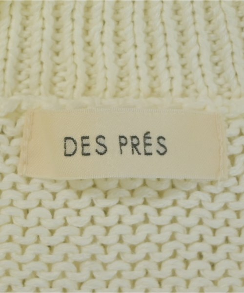 DES PRES（デプレ）ニット・セーター 白 サイズ:F レディース/2200621729016