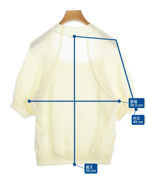 DES PRES（デプレ）ニット・セーター 白 サイズ:F レディース/2200621729016