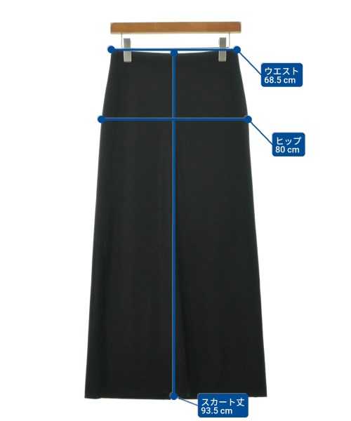 DES PRES（デプレ）ロング・マキシ丈スカート 黒 サイズ:36(S位) レディース/2200637564113