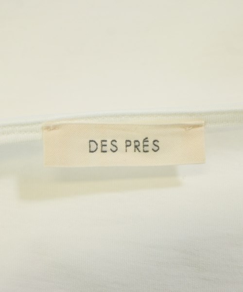 DES PRES（デプレ）Tシャツ・カットソー 白 サイズ:F レディース/2200635364272
