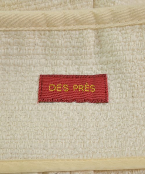 DES PRES（デプレ）ショートパンツ 白 サイズ:34(L位) レディース/2200624937012