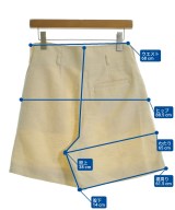 DES PRES（デプレ）ショートパンツ 白 サイズ:34(L位) レディース/2200624937012