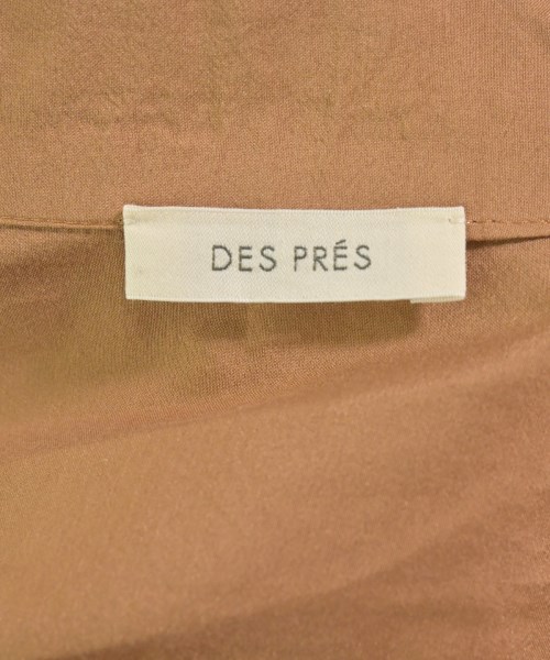DES PRES（デプレ）カジュアルジャケット 茶 サイズ:36(S位) レディース/2200622362021