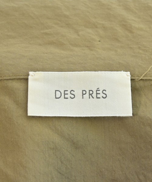 DES PRES（デプレ）コート カーキ サイズ:F レディース/2200627614026