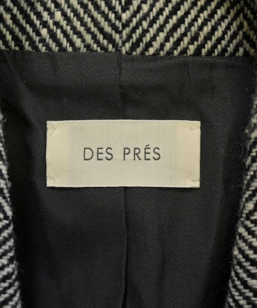 DES PRES（デプレ）テーラードジャケット 黒 サイズ:F レディース/2200628720016