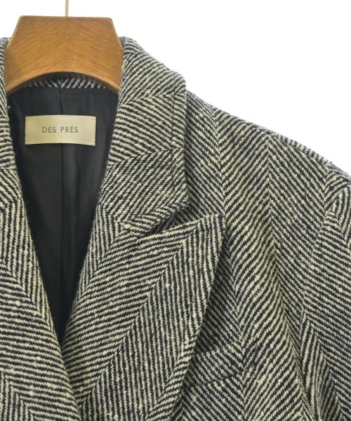 DES PRES（デプレ）テーラードジャケット 黒 サイズ:F レディース/2200628720016