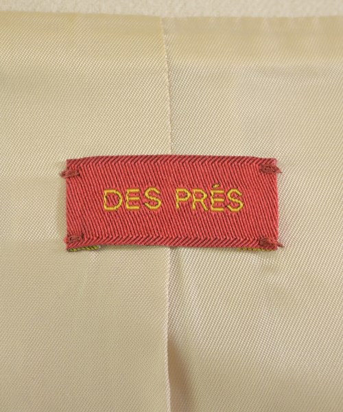 DES PRES（デプレ）チェスターコート ベージュ サイズ:36(S位) レディース/2200625033010