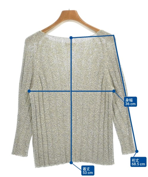 DES PRES（デプレ）ニット・セーター ベージュ サイズ:F レディース/2200632704033