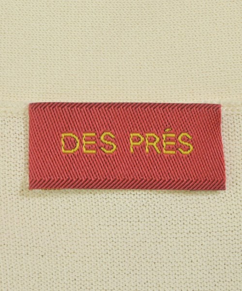 DES PRES（デプレ）カーディガン 白 サイズ:S レディース/2200631667049