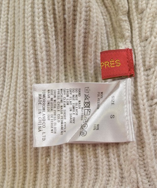 DES PRES（デプレ）ニット・セーター 白 サイズ:S レディース/2200641180019