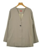 DES PRES（デプレ）ノーカラージャケット ベージュ サイズ:34(XS位) レディース/2200626135010