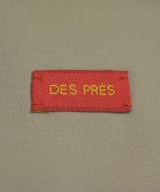 DES PRES（デプレ）ノーカラージャケット ベージュ サイズ:34(XS位) レディース/2200626135010