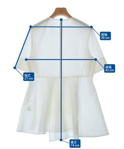 DES PRES（デプレ）ブラウス 白 サイズ:F レディース/2200611044082