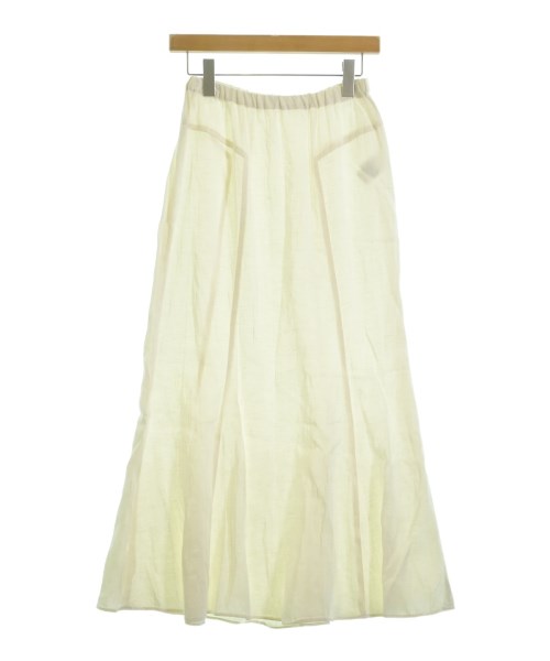 DES PRES(デプレ)ロング・マキシ丈スカート 白 サイズ:34(XS位)/2200631257059
