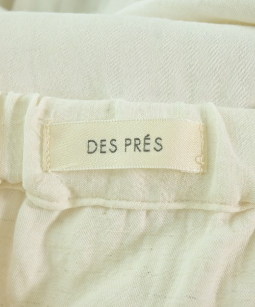 DES PRES（デプレ）ロング・マキシ丈スカート 白 サイズ:34(XS位) レディース/2200631257059