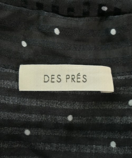 DES PRES（デプレ）カジュアルシャツ 黒 サイズ:F レディース/2200622081076