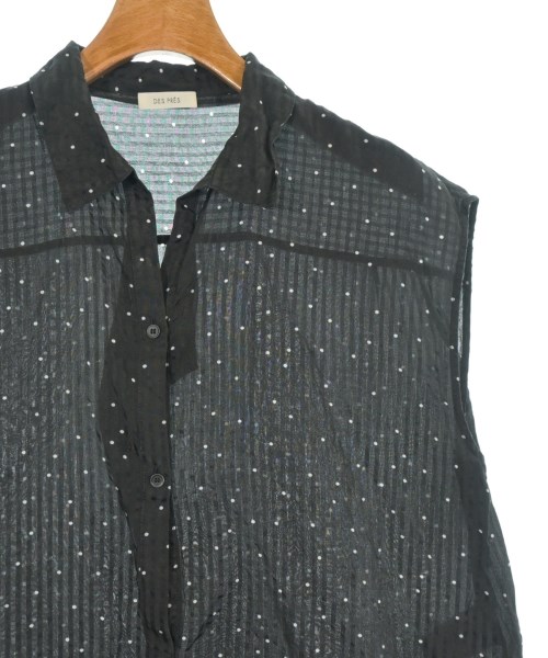 DES PRES（デプレ）カジュアルシャツ 黒 サイズ:F レディース/2200622081076