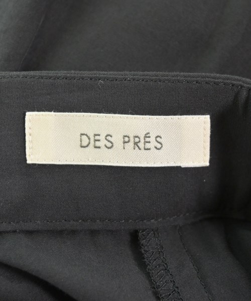 DES PRES（デプレ）スラックス 黒 サイズ:32(XXS位) レディース/2200623420058