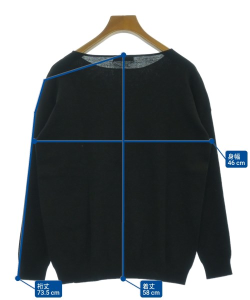 DES PRES（デプレ）ニット・セーター 黒 サイズ:1(M位) レディース/2200616873243