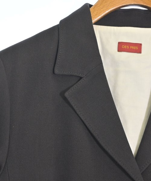 DES PRES（デプレ）カジュアルジャケット 黒 サイズ:36(S位) レディース/2200615972022