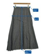 DES PRES（デプレ）ロング・マキシ丈スカート 黒 サイズ:36(S位) レディース/2200620384018