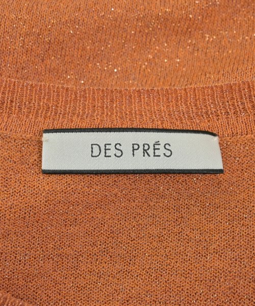 DES PRES（デプレ）ニット・セーター オレンジ サイズ:S レディース/2200621152098