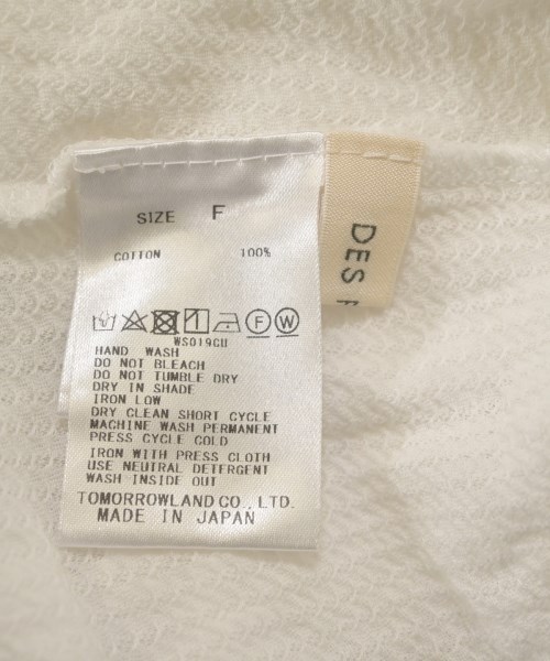 DES PRES（デプレ）カーディガン 白 サイズ:F レディース/2200618758142