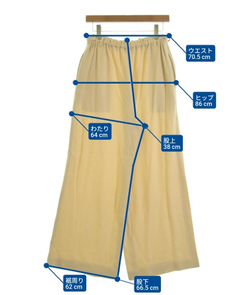 DES PRES（デプレ）スラックス ベージュ サイズ:36(S位) レディース/2200632715046