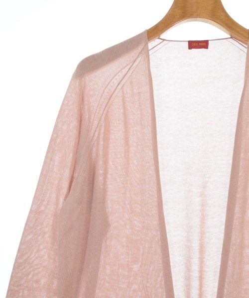 DES PRES（デプレ）カーディガン ピンク サイズ:S レディース/2200634402067