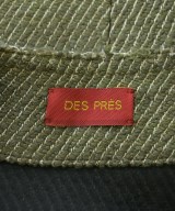 DES PRES（デプレ）ノーカラージャケット カーキ サイズ:40(L位) レディース/2200608706047