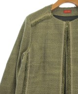 DES PRES（デプレ）ノーカラージャケット カーキ サイズ:40(L位) レディース/2200608706047