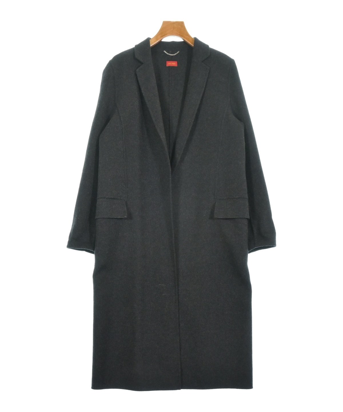 未使用　DES PRÉS グレー チェスターコート DES PRES - DES PRES デプレ チェスターコート 36(S位) グレー