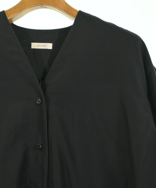 DES PRES（デプレ）カジュアルシャツ 黒 サイズ:F レディース/2200615089010