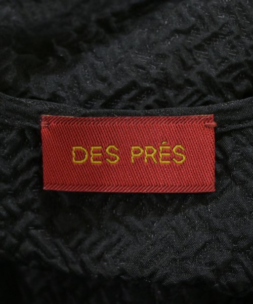 DES PRES（デプレ）ワンピース 黒 サイズ:36(S位) レディース/2200615092065