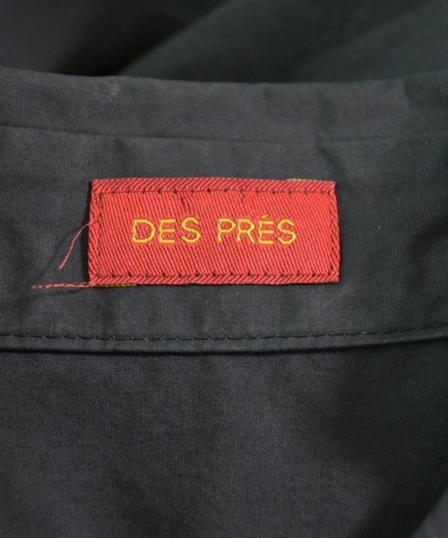 DES PRES（デプレ）シャツワンピース 黒 サイズ:36(S位) レディース/2200607678055