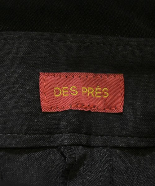 DES PRES（デプレ）スラックス 黒 サイズ:36(S位) レディース/2200612657021