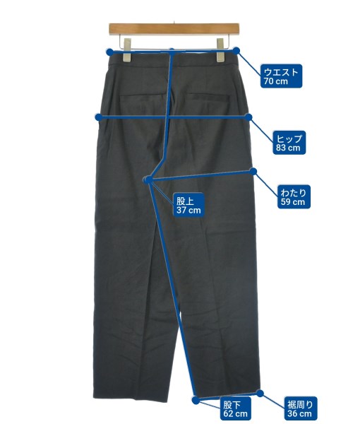 DES PRES（デプレ）スラックス 黒 サイズ:36(S位) レディース/2200612657021