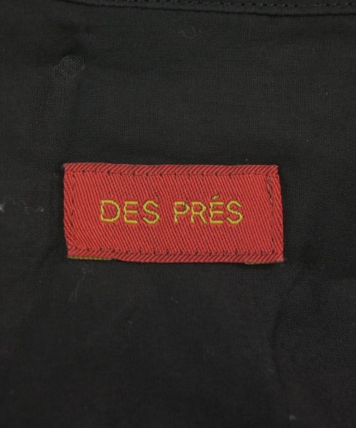 DES PRES（デプレ）シャツワンピース 黒 サイズ:36(S位) レディース/2200608581057